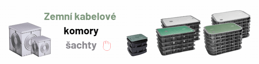Zemní kabelové komory a šachty
