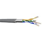 Draka UC300 S24 síťový kabel F/UTP (FTP) cat. 5e PE Fca drát, stíněný, černý, cívka 500m