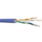 Draka UC400 HD síťový kabel U/UTP (UTP) cat. 6 LSHF Eca drát, nestíněný, tm. modrý, cívka 500m