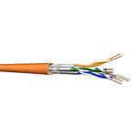 Draka UC900 HS23 síťový kabel S/FTP (SFTP) cat. 7 LSHF Eca drát, stíněný, oranžový, cívka 500m