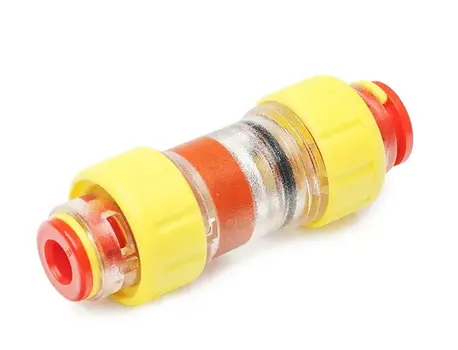 Dur gas-water block redukční 10->8mm IN-line