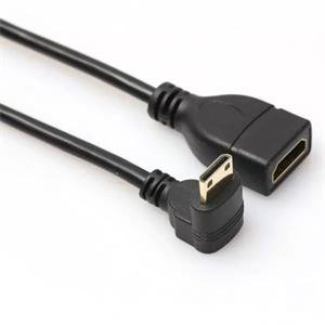 ExeIento propojovací kabel HDMI 15cm, úhlový