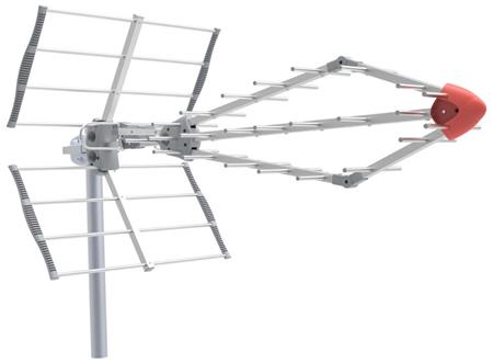 Fte Diamond - UHF anténa televizní DVB-T2, zisk 17,5dBi, LTE700 5G, Ff, směrová