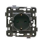 Gewiss GW34307 ECO60 zásuvka 230V / 16A, černá
