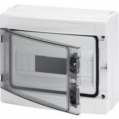 Gewiss GW40102 rozvodnice 8M nástěnná 40 CD, IP65, průhledná dvířka, šedá