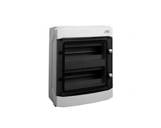 Gewiss GW40104BS rozvodnice 24M nástěnná 40 CD, IP65, průhledná dvířka, šedá