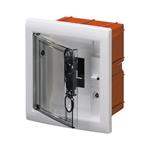 Gewiss GW40603 rozvodnice 6M pod omítku 40 CDI, IP40, průhledná dvířka, bílá