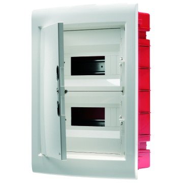 Gewiss GW40889 rozvodnice 36M pod omítku 40 CDI, IP40, plná dvířka, bílá