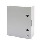 Gewiss GW46001 skříň 250x300x160mm 46 QM, kovová, plné dveře, IP65, šedá