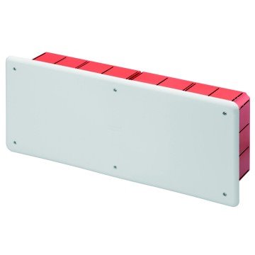 Gewiss GW48008 krabice 392x152x75mm 48 PT/PT DIN lišta, instalační pod omítku, IP40, bílá
