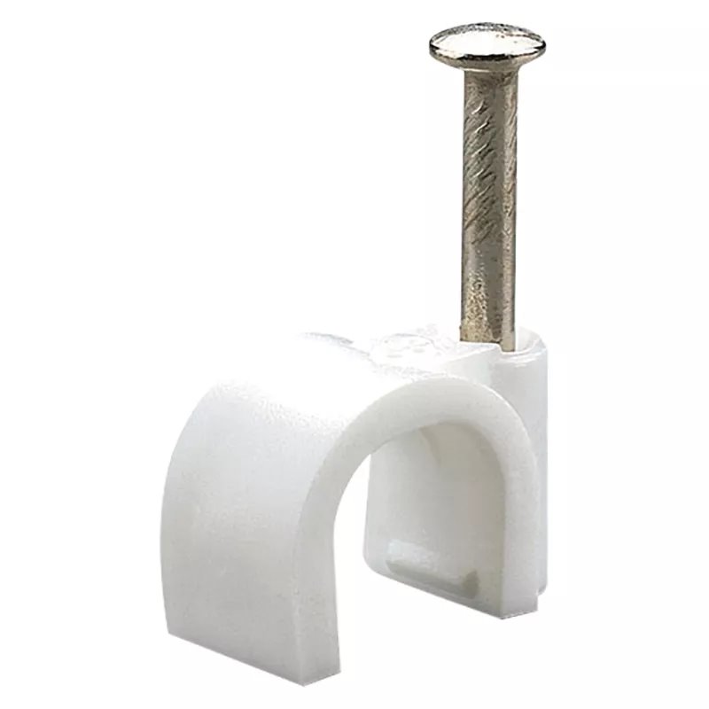 Gewiss GW50610 příchytka kabelu 3-4 mm, šedá, balení 100 ks