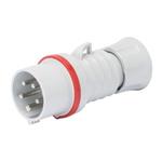 Gewiss GW60009FH vidlice přímá 5P / 16A / 400V, 6H, bezšroubová, IP44