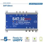 LEM SAT-32evo měnič až 32 satelitních frekvencí (transpondérů) z 1 družice