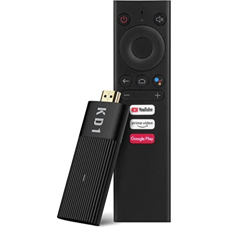 MECOOL KD1 - Android TV STICK 10.0 multimediální centrum, Google certifikace