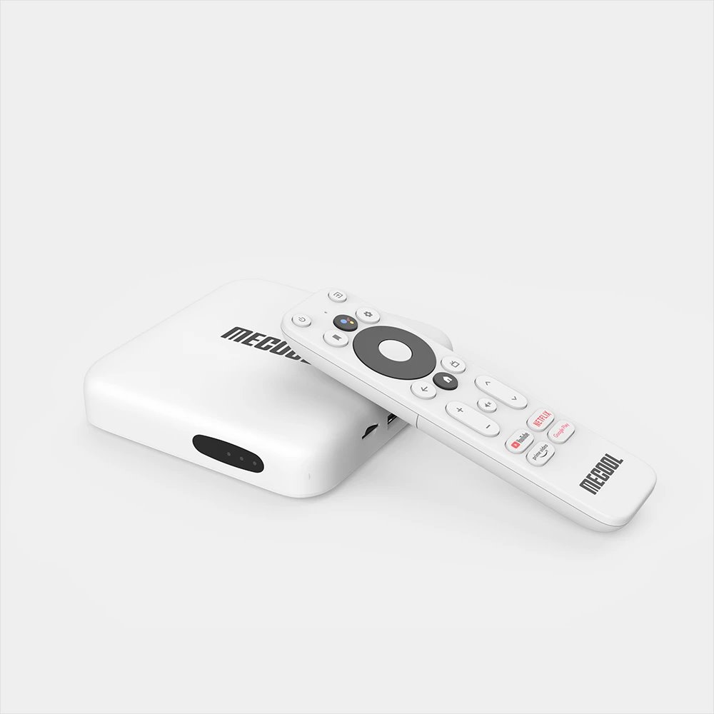 MECOOL KM2 - Android TV 10.0 multimediální centrum, Netflix 4K, Google certifikace