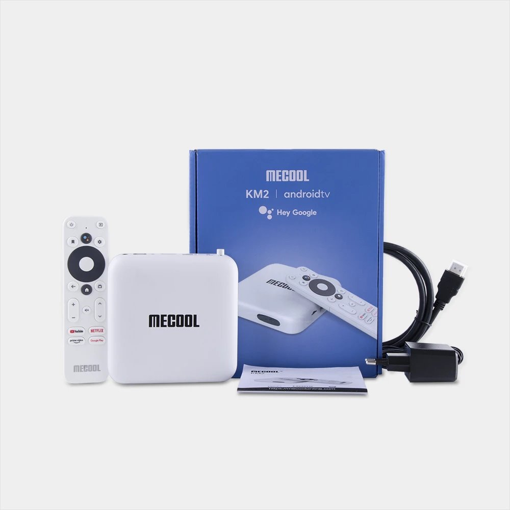 MECOOL KM2 PLUS- Android TV 11.0 multimediální centrum, Netflix 4K, 2+16GB