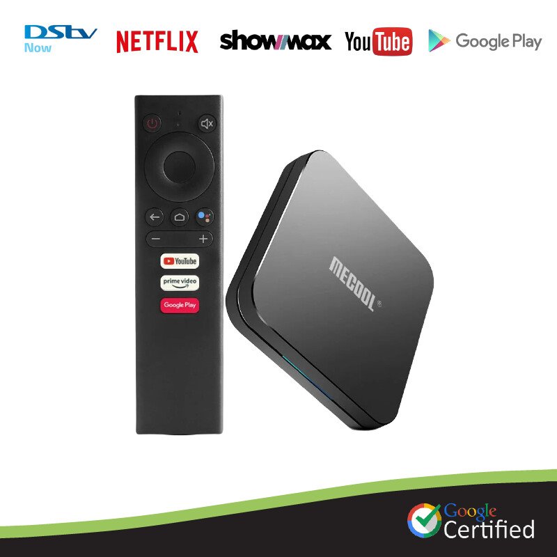 MECOOL KM9 PRO - Android TV 10.0 multimediální centrum, Google certifikace