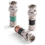 PPC CMP-6 konektor BNCm na kabel 4,7/6,8mm (RG6, Coax9, Coax10, H125), kompresní, černý
