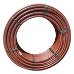 SPUR kabelová chránička HDPE 40/33mm, TPL, hnědá + bílý pruh