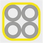 SPUR svazek mikrotrubiček HDPE 4x 7/4mm, opláštění žluté