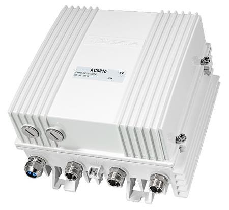 Teleste AC8810 optický nod bez vložených laserů SC/APC, 204/258MHz HMS tr., 3x5/