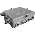Teleste CX3R065DG-5/8 trasový zesilovač akt. 5-65/85/204, 1218MHz, modulový, loop, zisk 44/117dB, 2 výst., 65V AC