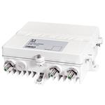 Teleste E3-5/8 trasový zesilovač akt. 5-65/85-1218MHz, modulový, zisk 42/121dB, 0dB - 1 výst., 65V AC