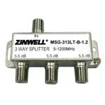 Zinwell MSG-3 televizní rozbočovač na 3 TV 5-1000MHz