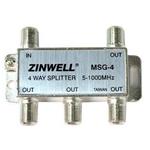 Zinwell MSG-4 televizní rozbočovač na 4 TV 5-1000MHz